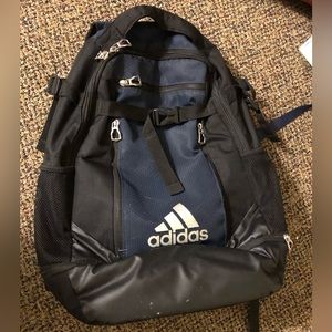 Adidas Backpack multi-pocket zip adjustable straps